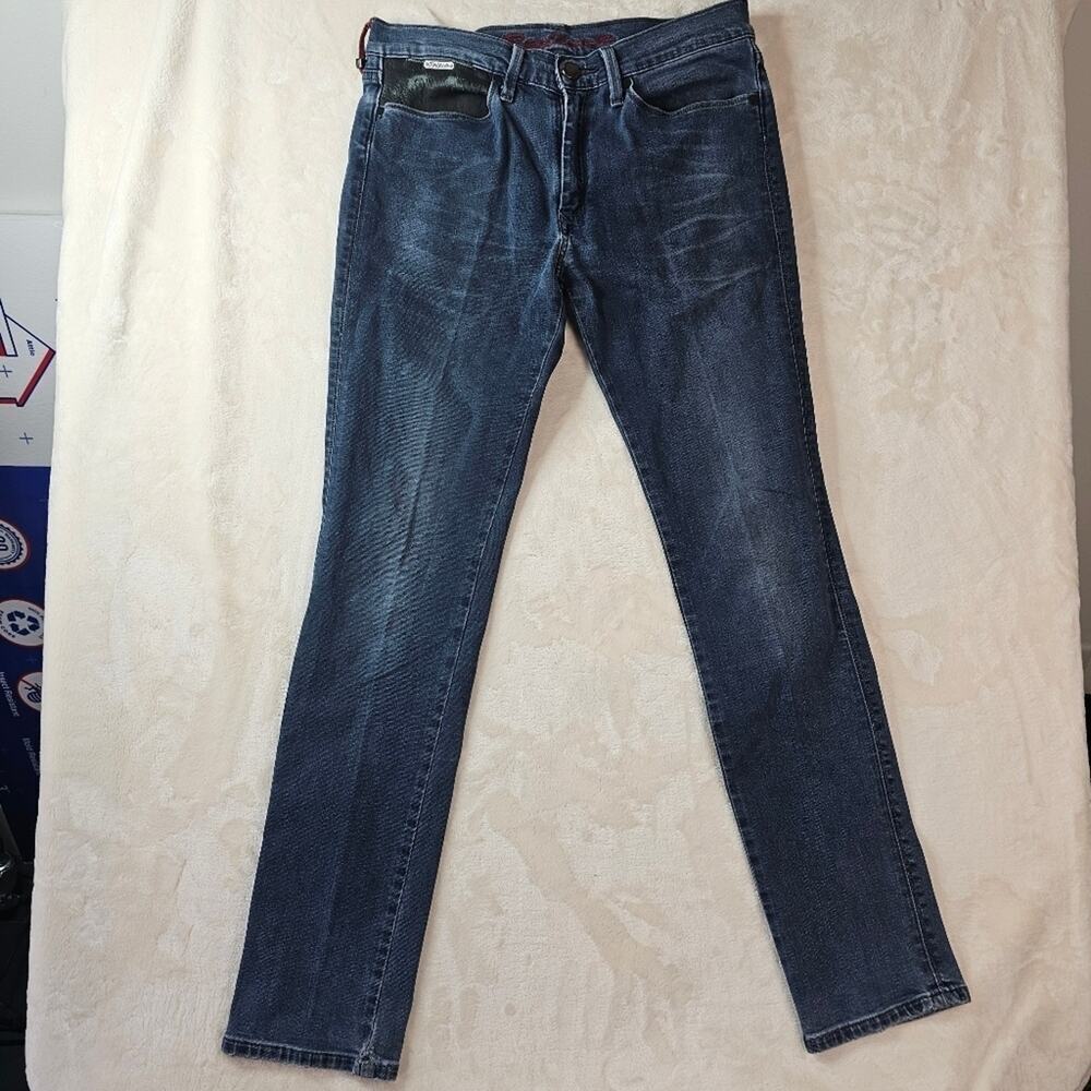 Levi’s Redloop Vintage Denim Jeans Retro Leather Pocket Men’s 31” Waist